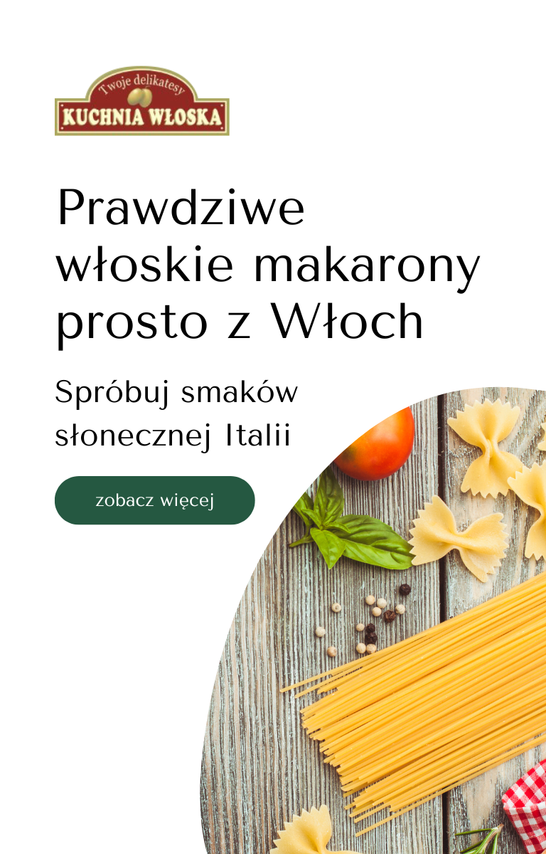 Makarony włoskie w sklepie Kuchnia-wloska.com.pl