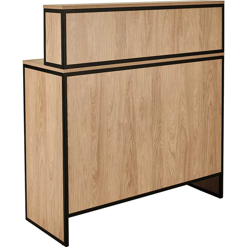 recepcja fryzjerska do salonu w stylu loft loftowa recepcja fryzjerska